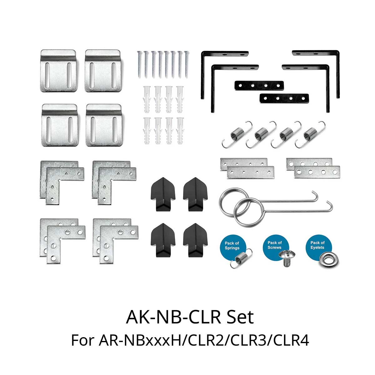 Hardware Pack for M-Type Fixed Frame Screens