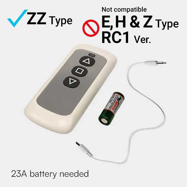 RF Remote for ZZ Type Electric Projector Screens – Akia Screens