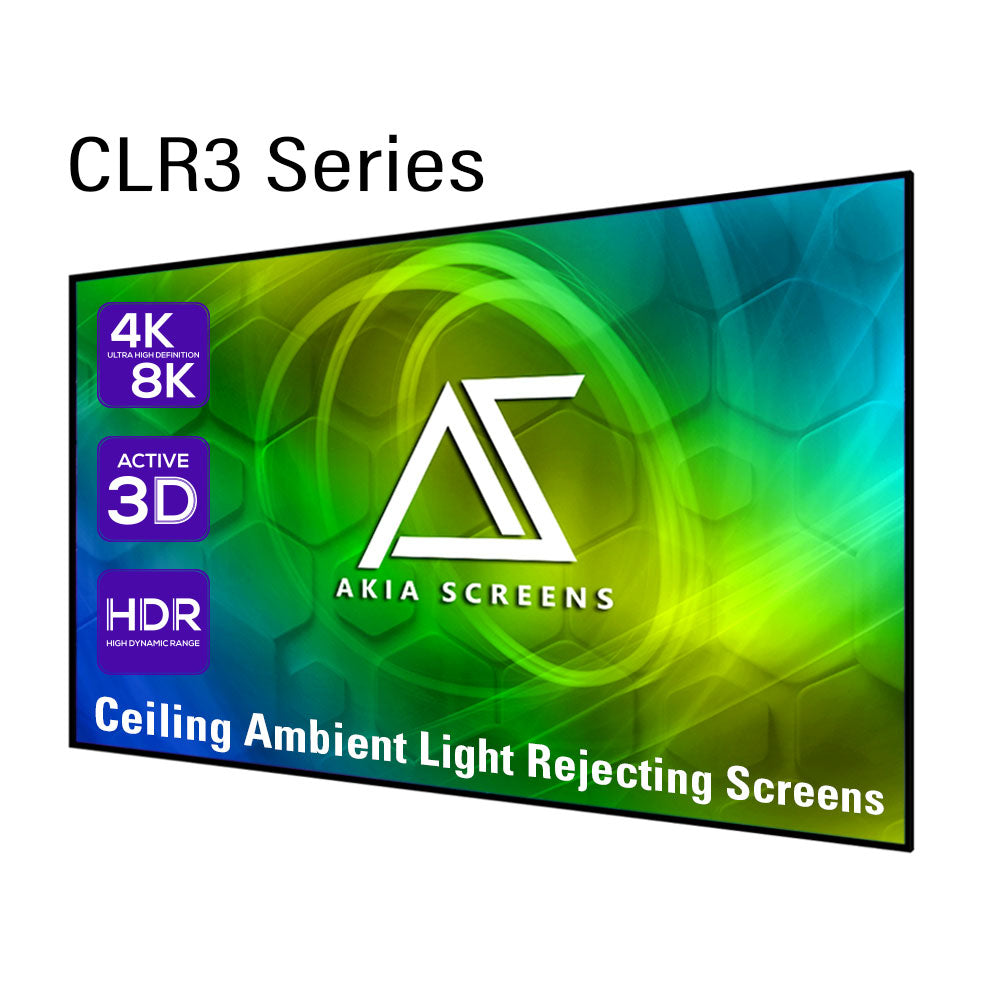 Edge Free® CLR3 Ambient Light Rejecting Screen