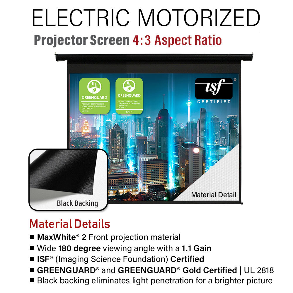 Electric Motorized Projector Screen