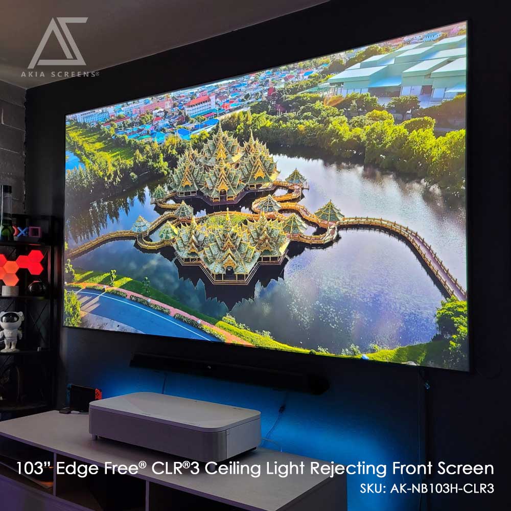 Edge Free® CLR3 Ambient Light Rejecting Screen