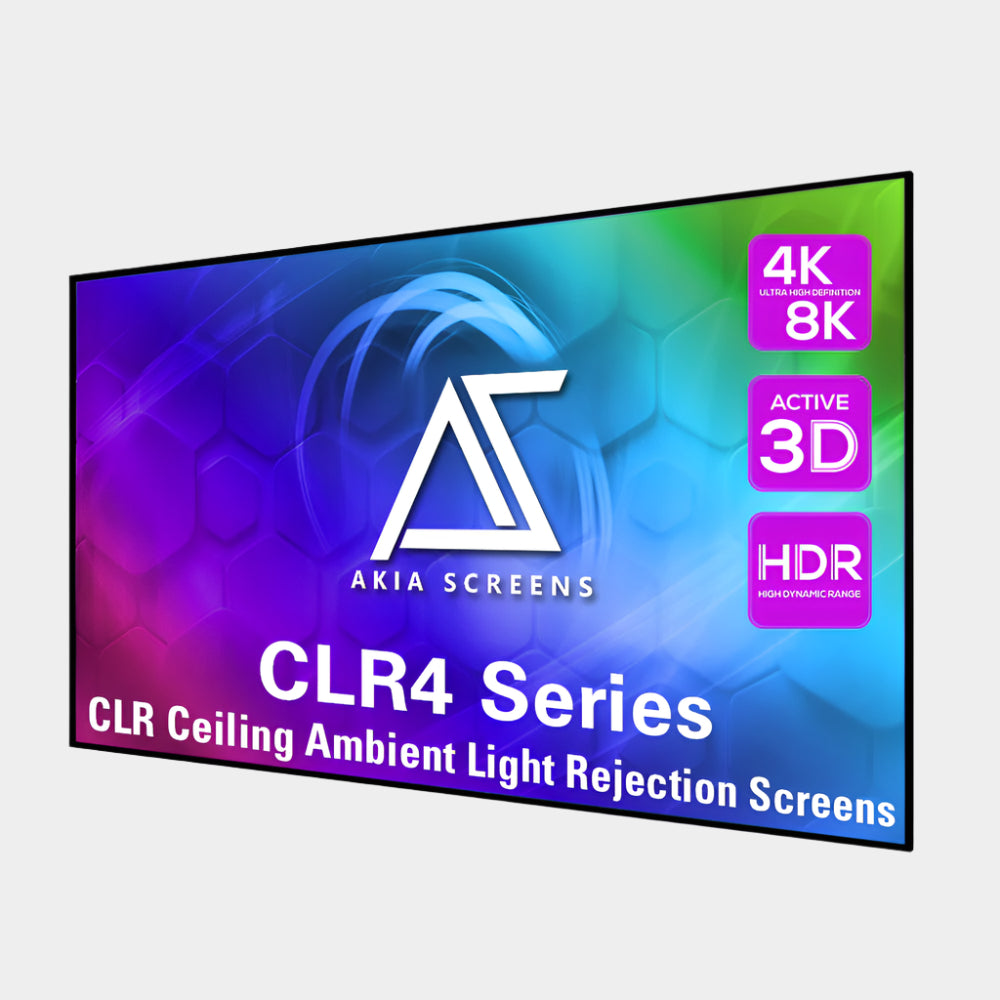 Edge Free® CLR4 Ambient Light Rejecting Screen