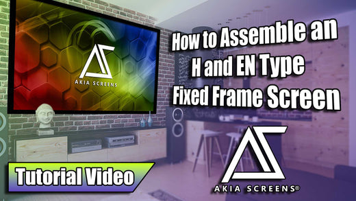 How to Assemble an H and EN Type Fixed Frame Screen
