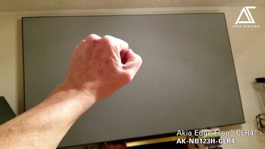 Home Theater Edge Free CLR4 Ambient Light Rejecting Fixed Frame Screen by TipsNNTricks