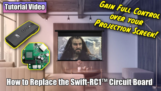 Complete Guide to Replacing the SWIFT-RC1™ Circuit Board on Akia Screens