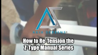 How To Re Tension the Z-Type Manual Series