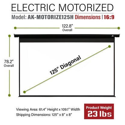 Electric Motorized Projector Screen