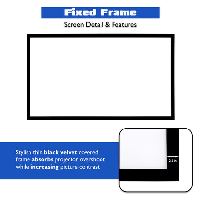 Fixed Frame Movie Projector Screen