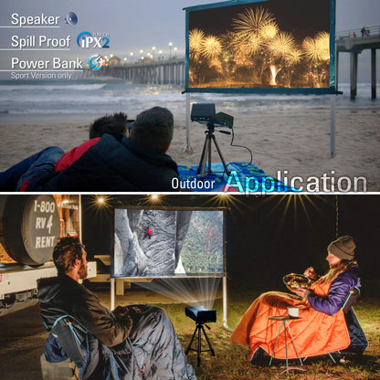 Refurbished - MosicGO 3-in-1 Portable Ultra Short Throw Projector (Projector Only)