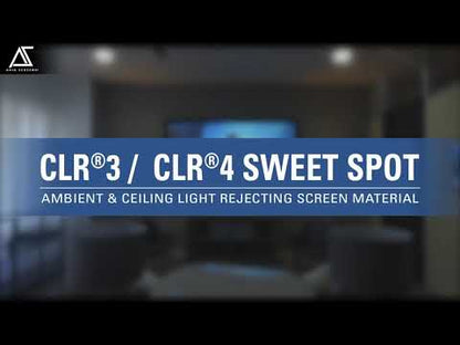 Floor Motorized Tab-Tension CLR®3 Ambient Light Rejecting Projection Screen