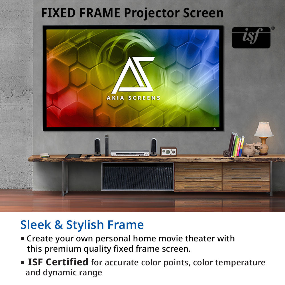Akia Screens AK-M110V1 - Pantalla de proyector retráctil desplegable de 110  pulgadas, 4:3, 8K, 4K, HD, 3D, color blanco, pantalla de proyección manual