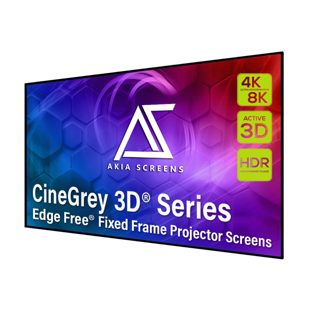 Edge Free® CineGrey 3D Ambient Light Rejecting Fixed Frame