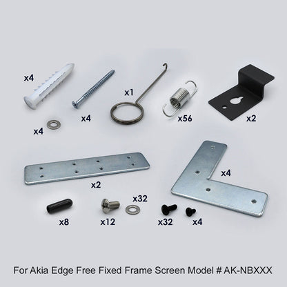 Hardware Pack for Fixed Frame Screens